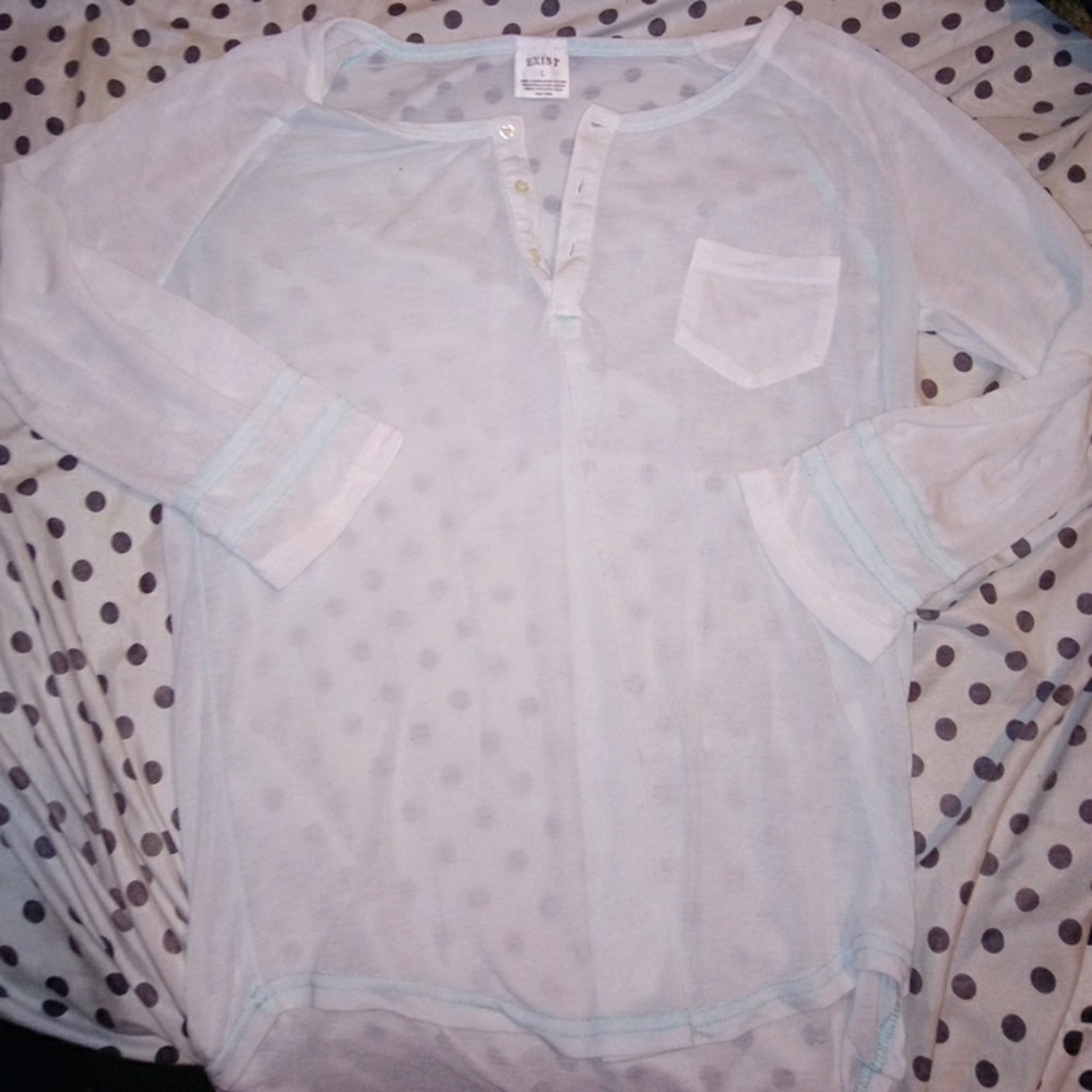 Vintage Exist 3/4 Sleeve Shirt